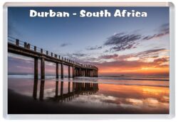 Durban - South Africa - Jumbo Fridge Magnet Souvenir Gift Present C2
