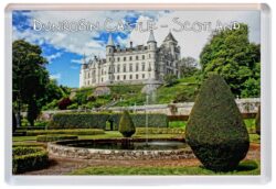 Dunrobin Castle - Scotland - Jumbo Fridge Magnet Souvenir Gift Present R1
