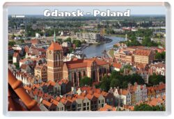 Gdansk - Poland - Jumbo Fridge Magnet Souvenir Gift Present C3