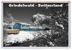 Grindelwald - Switzerland - Jumbo Fridge Magnet Souvenir Gift C3