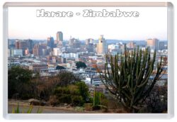 Harare - Zimbabwe - Jumbo Fridge Magnet Souvenir Gift C1