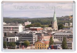 Kristiansand - Norway - Jumbo Fridge Magnet Souvenir Gift Present Q1
