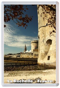 La Rochelle - France - Jumbo Fridge Magnet Souvenir Gift Present G1