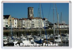 La Rochelle - France - Jumbo Fridge Magnet Souvenir Gift Present G4