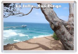 La Jolla - San Diego - California - USA - Jumbo Fridge Magnet Souvenir Gift Present G1