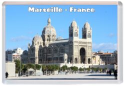 Marseille - France - Jumbo Fridge Magnet Souvenir Gift Present C3