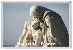 Marseille - France - Jumbo Fridge Magnet Souvenir Gift Present C4