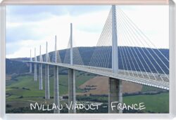 Millau Viaduct - France - Jumbo Fridge Magnet Souvenir Gift Present L1