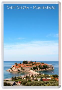 Sveti Stefan- Montenegro - Jumbo Fridge Magnet Souvenir Gift Present H1