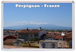 Perpignan - France - Jumbo Fridge Magnet Souvenir Gift Present E2