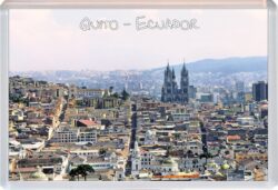 Quito - Ecuador - Jumbo Fridge Magnet Souvenir Gift Present C1