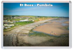 St Bees - Cumbria - Jumbo Fridge Magnet Souvenir Gift Present A1