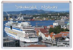 Stavanger - Norway - Jumbo Fridge Magnet Souvenir Gift Present Q3