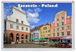 Szczecin - Poland - Jumbo Fridge Magnet Souvenir Gift Present C3