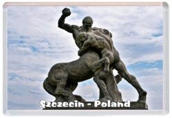 Szczecin - Poland - Jumbo Fridge Magnet Souvenir Gift Present C4