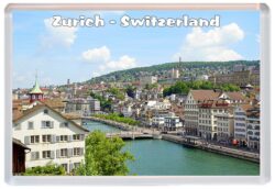 Zurich - Switzerland - Jumbo Fridge Magnet Souvenir Gift G3