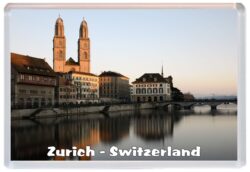 Zurich - Switzerland - Jumbo Fridge Magnet Souvenir Gift G4