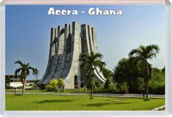 Accra - Ghana - Africa - Jumbo Fridge Magnet Souvenir Gift G1