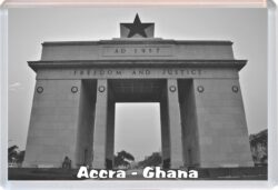 Accra - Ghana - Africa - Jumbo Fridge Magnet Souvenir Gift G3