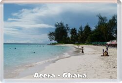 Accra - Ghana - Africa - Jumbo Fridge Magnet Souvenir Gift G4
