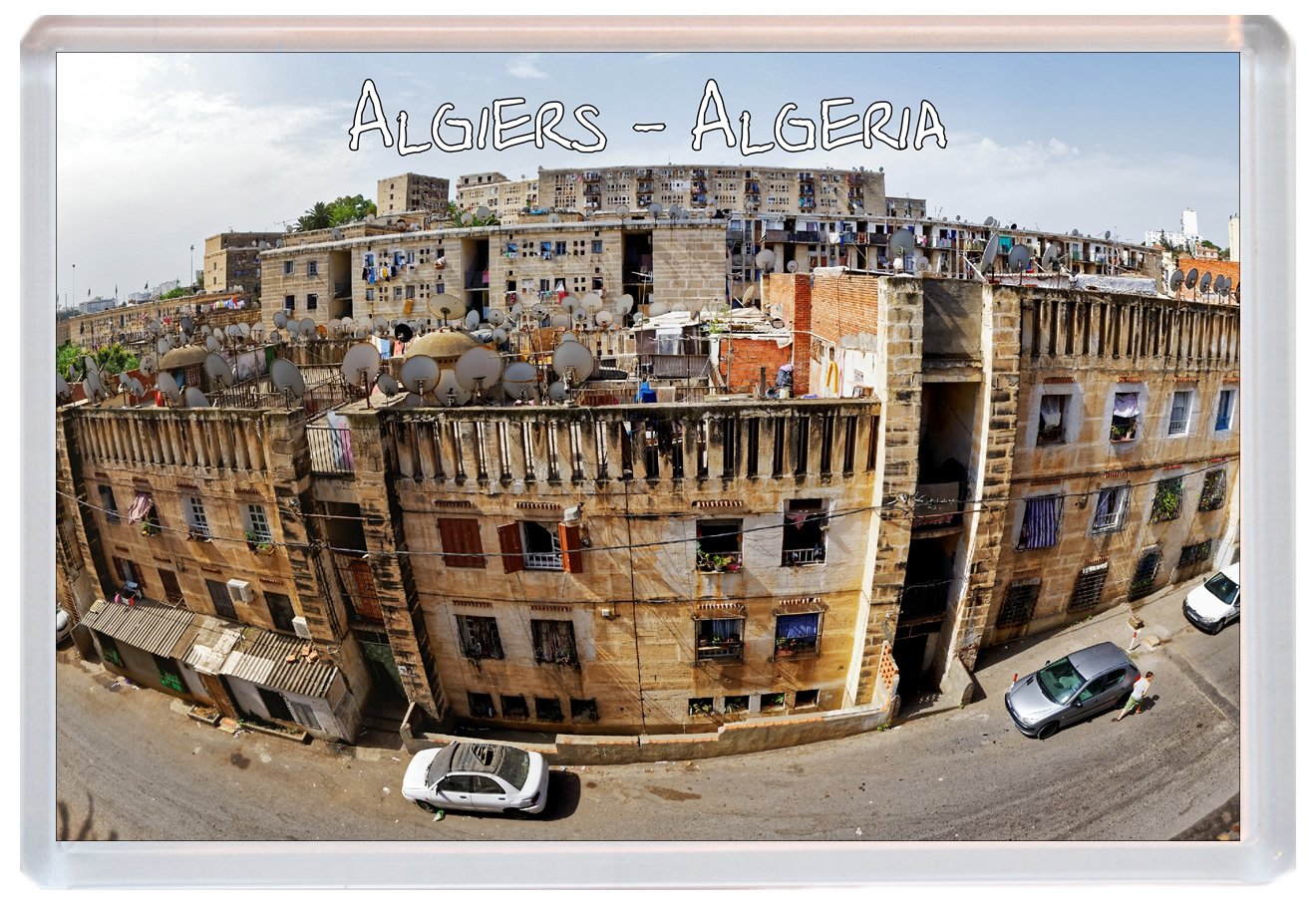 Algiers - Algeria - Africa - Jumbo Fridge Magnet Souvenir Gift J3 ...