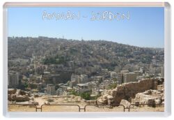 Amman - Jordan - Jumbo Fridge Magnet Souvenir Gift Present J1