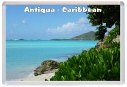 Antigua - Caribbean - Jumbo Fridge Magnet Souvenir Gift Present C2