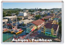 Antigua - Caribbean - Jumbo Fridge Magnet Souvenir Gift Present C3