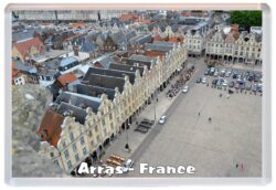 Arras - France - Jumbo Fridge Magnet Souvenir Gift Present E1
