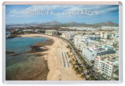 Arrecife - Lanzarote - Spain - Jumbo Fridge Magnet Souvenir Gift Present Q2