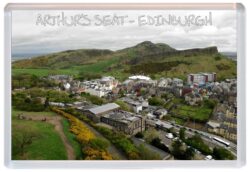 Arthur's Seat - Edinburgh - Scotland - Jumbo Fridge Magnet Souvenir Gift Present J1