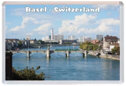 Basel - Switzerland - Jumbo Fridge Magnet Souvenir Gift G4