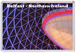 Belfast - Northern Ireland - Jumbo Fridge Magnet Souvenir Gift Present C5
