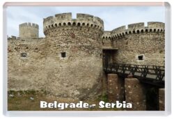 Belgrade - Serbia - Jumbo Fridge Magnet Souvenir Gift C5