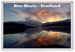 Ben Nevis - Scotland - Jumbo Fridge Magnet Souvenir Gift Present C2