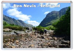 Ben Nevis - Scotland - Jumbo Fridge Magnet Souvenir Gift Present C3
