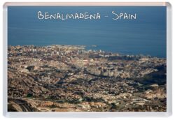Benalmadena - Spain - Jumbo Fridge Magnet Souvenir Gift Present R1