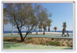 Benidorm - Spain - Jumbo Fridge Magnet Souvenir Gift Present R2