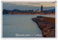 Benidorm - Spain - Jumbo Fridge Magnet Souvenir Gift Present R3