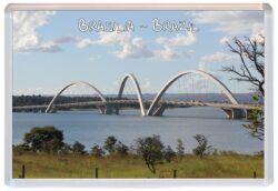 Brasilia - Brazil - Jumbo Fridge Magnet Souvenir Gift Present J1