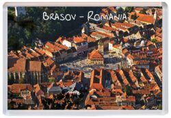 Brasov - Romania - Jumbo Fridge Magnet Souvenir Gift Present Q1