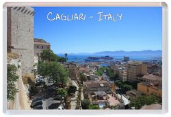 Cagliari - Italy - Jumbo Fridge Magnet Souvenir Gift Present Q1