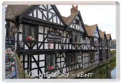 Canterbury - Kent - Jumbo Fridge Magnet Souvenir Gift Present K1