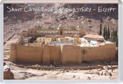 Saint Catherine's Monastery - Egypt - Jumbo Fridge Magnet Souvenir Gift J1