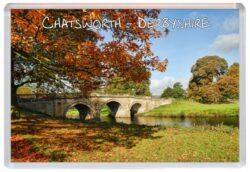 Chatsworth - Derbyshire - Jumbo Fridge Magnet Souvenir Gift Present R1