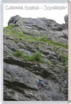 Chedder Gorge - Somerset - Jumbo Fridge Magnet Souvenir Gift Present Q2