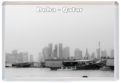 Doha - Qatar - Jumbo Fridge Magnet Souvenir Gift Present G2