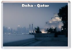 Doha - Qatar - Jumbo Fridge Magnet Souvenir Gift Present G3