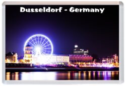 Dusseldorf - Germany - Jumbo Fridge Magnet/Magnets Souvenir Gift Present E5