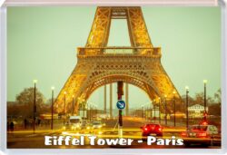 Eiffel Tower - Paris - France - Jumbo Fridge Magnet Souvenir Gift Present C2